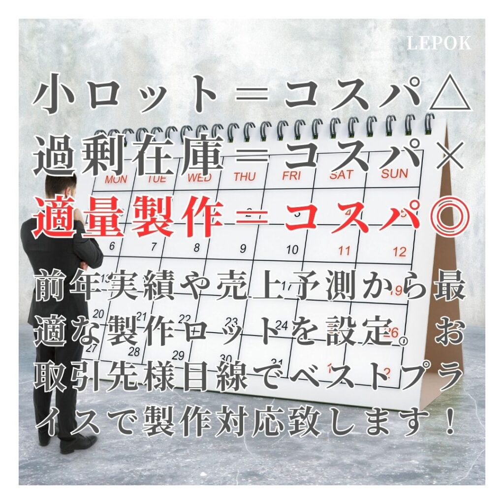 ショッパー製作
適正ロット
